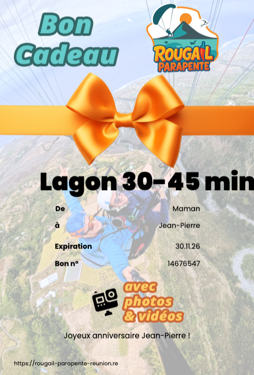 Vol Lagon 30-45 minutes avec photos & vidéos